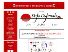 Tablet Screenshot of dojogujanais.com